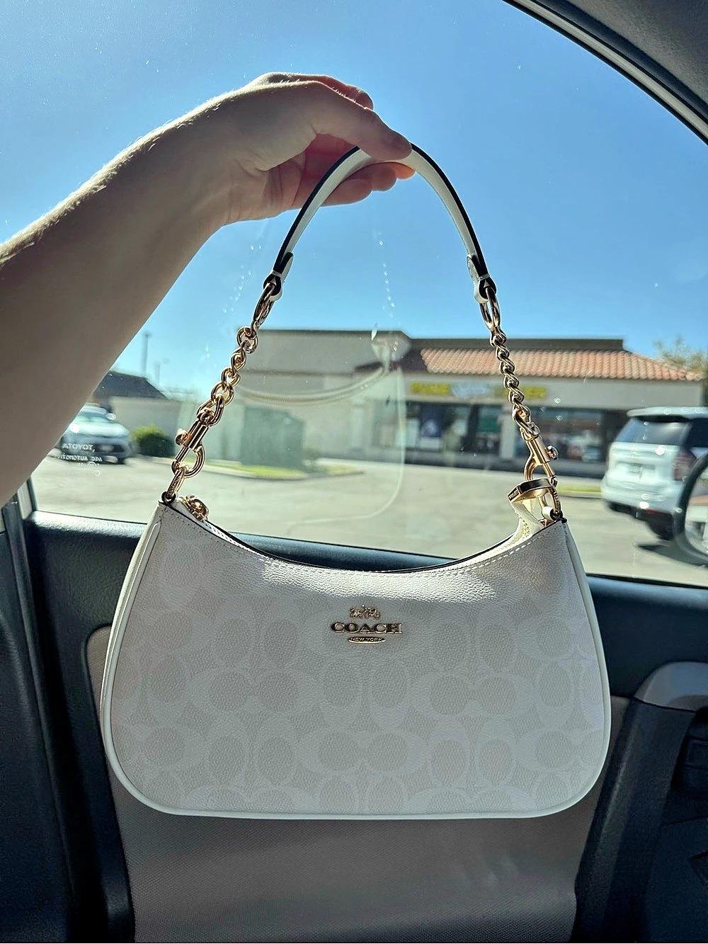 Teri coach bag new never used comes with long strap